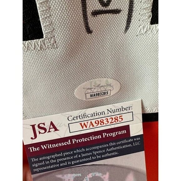 Bob Clarke signed autographed Philadelphia Flyers Orange Custom XL Jersey JSA - Picture 3 of 4